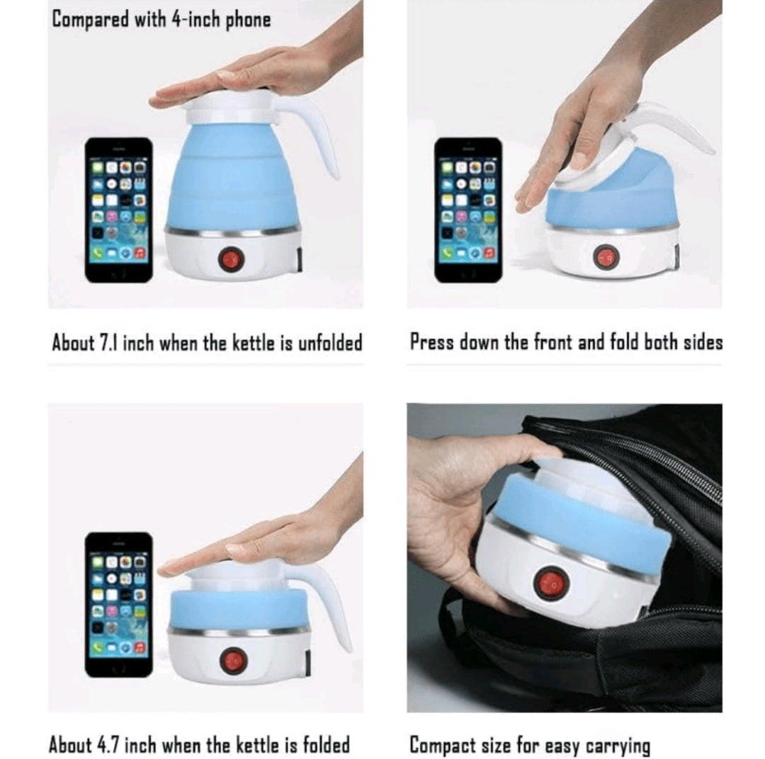 Portable Mini Collapsible Silicone Kettle