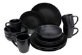 Exclusive (16pcs) Black Stoneware Dinner set
