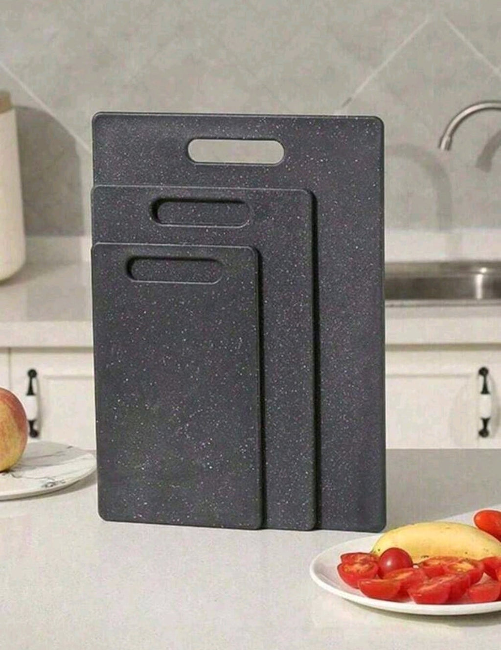 Marble Cutting Board Set