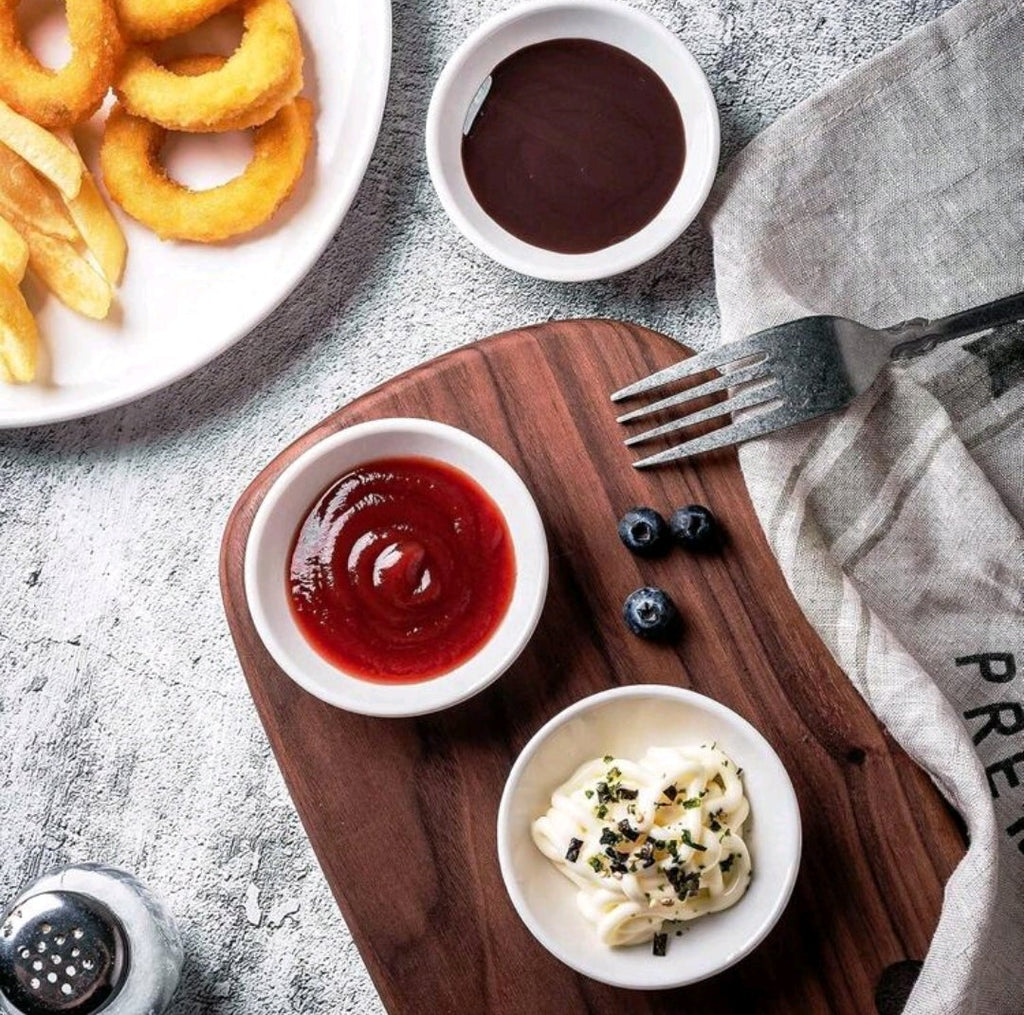 12 Pcs Melamine Dipping Bowls Set