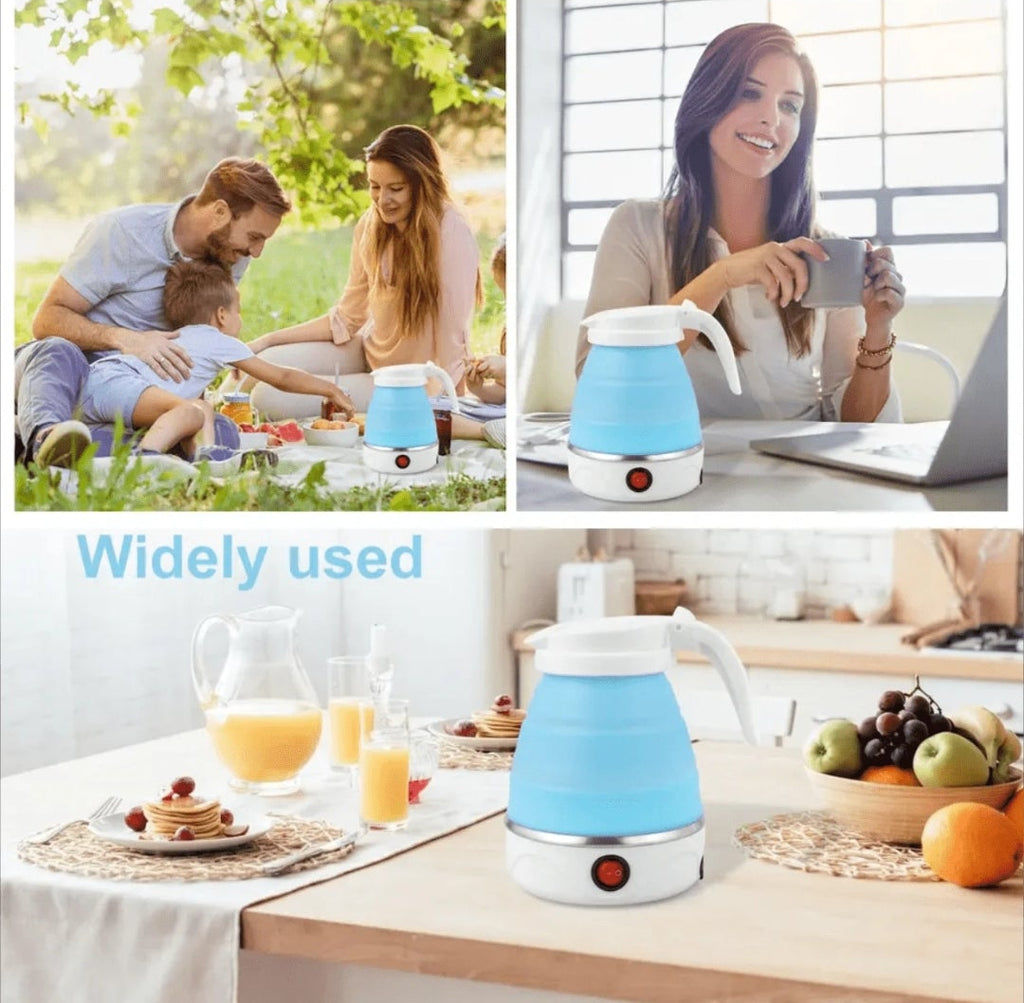Portable Mini Collapsible Silicone Kettle